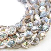 アバローニシェル　カットオーバル　10×8mm