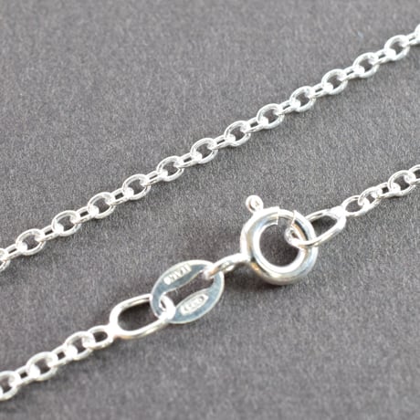 シルバー925 チェーン フック付 ICLL-040 1.7mm幅 40cm 1本