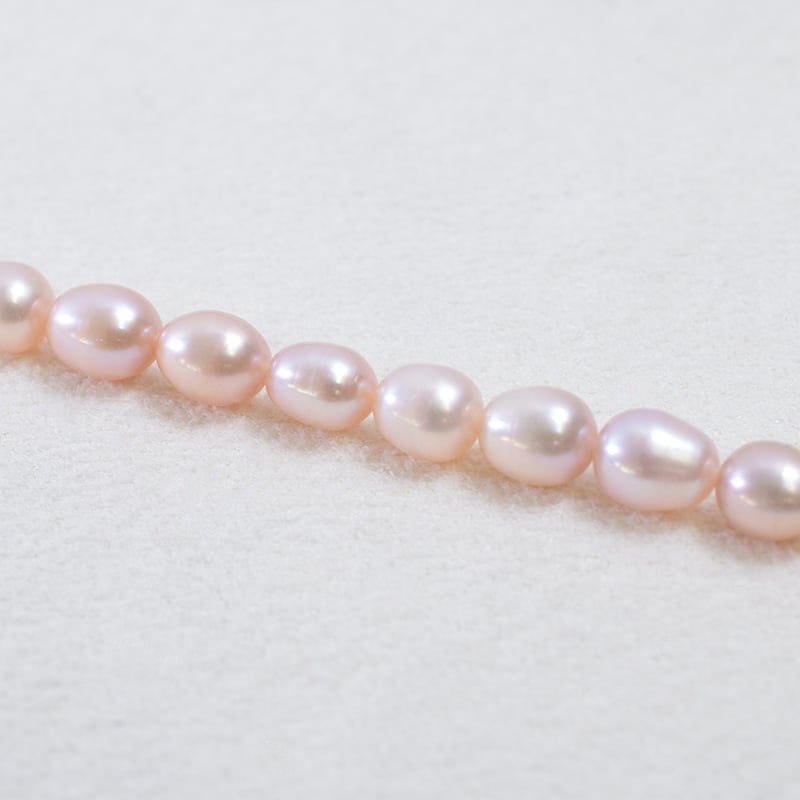 自然色ピンク淡水パール＋高品質MIX形プレシャスオパールSV925GPネックレス 自然色ピンク淡水パール＋高品質MIX形プレシャスオパールSV925GP