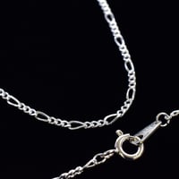 SILVER925　フィガロチェーンネックレス【60㎝】