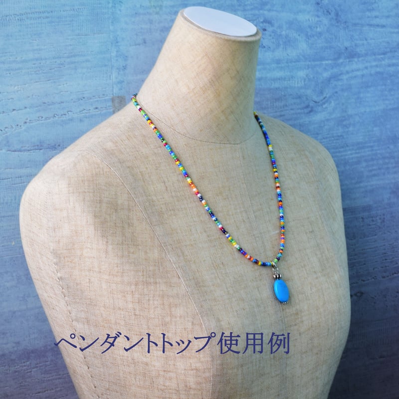 ネイティブカラーネックレス 50cm (50～55cm) | beads lot