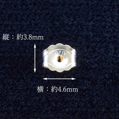 K14GF 片穴用ピアス【3ペア】