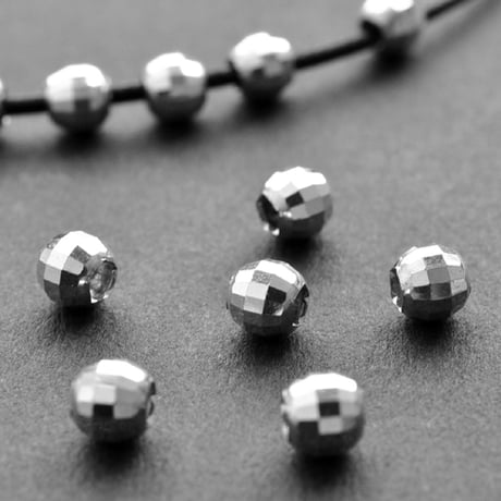 シルバー925  ミラーボール4mm【20個】