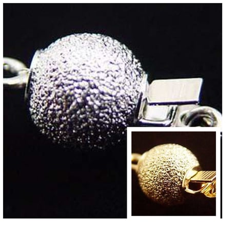 【全２色】ブラスクラスプ8mm 3個