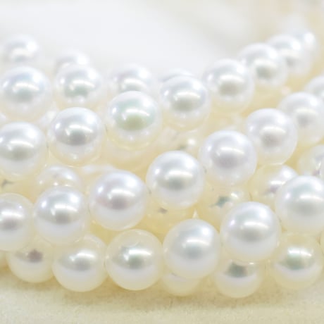 淡水パール ラウンド 約3～3.5mm 【40cm】