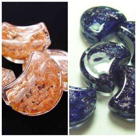 【全２色】ベネチアン　 アベンチュリーナ　 ムーン　１個"