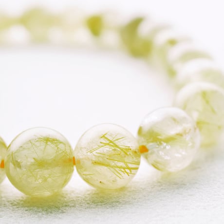 ルチルクォーツ 10mm A-(丸玉)