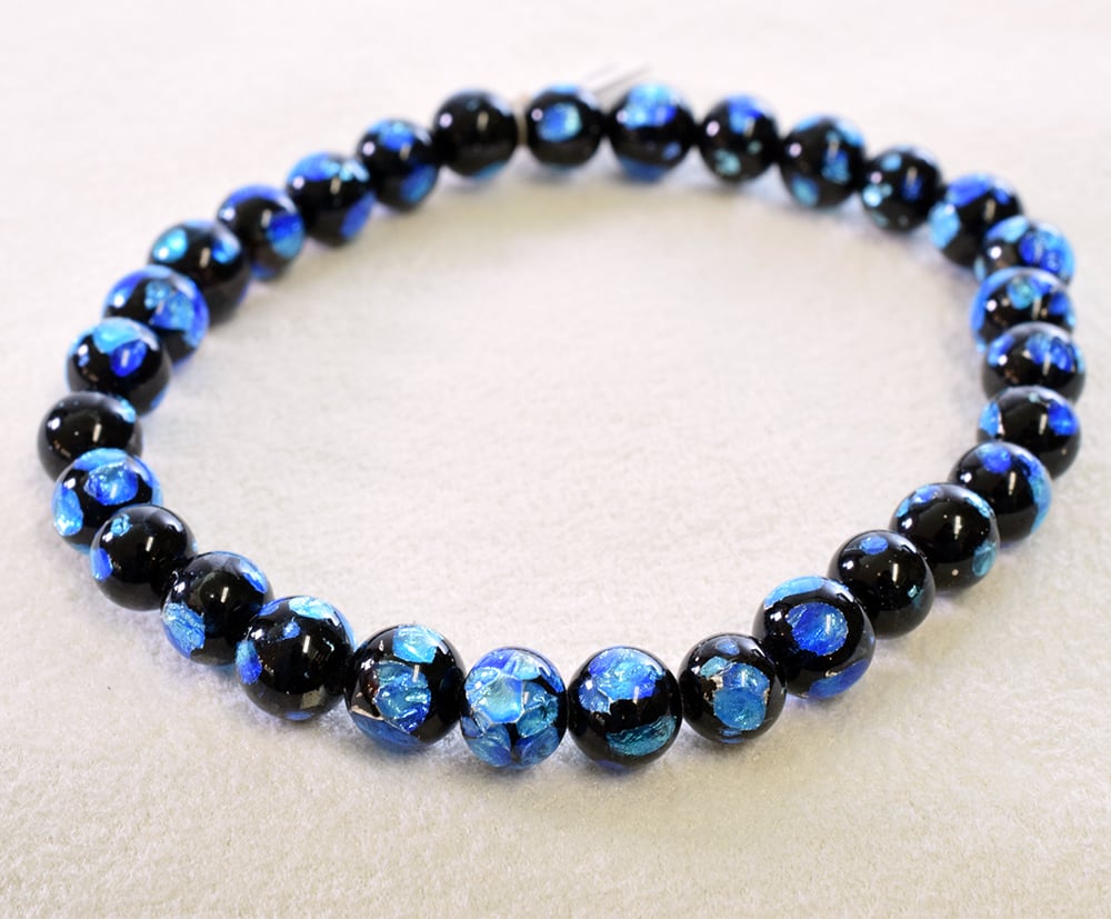 ヨタさん専用　ホタルガラス ホタルガラス（琉球ガラス） 6mm | beads lot