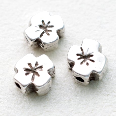 メタルモチーフ　フラワー9.5mm【No.4703・10個】