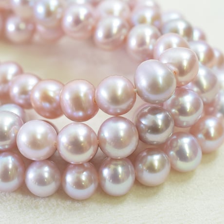 淡水パール パープル エッグ 6.5mm