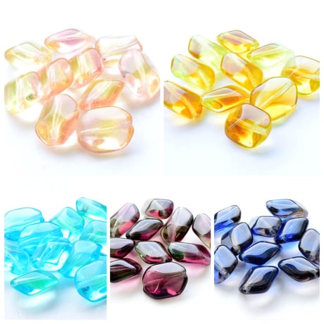 【全５色】チェコ製 パラレ　２０個