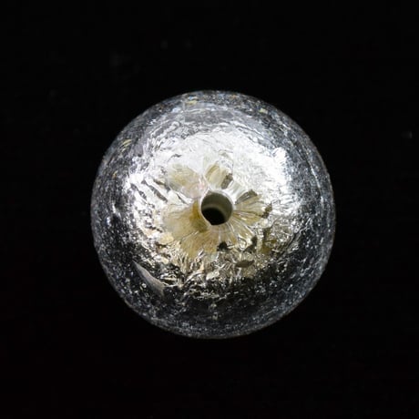 【ベネチアン】シルバーフォイル　ラウンド　約8ｍｍ/10ｍｍ/12ｍｍ/15ｍｍ