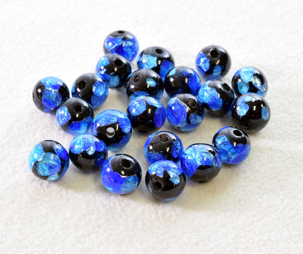ホタルガラス（琉球ガラス） 6mm | beads lot
