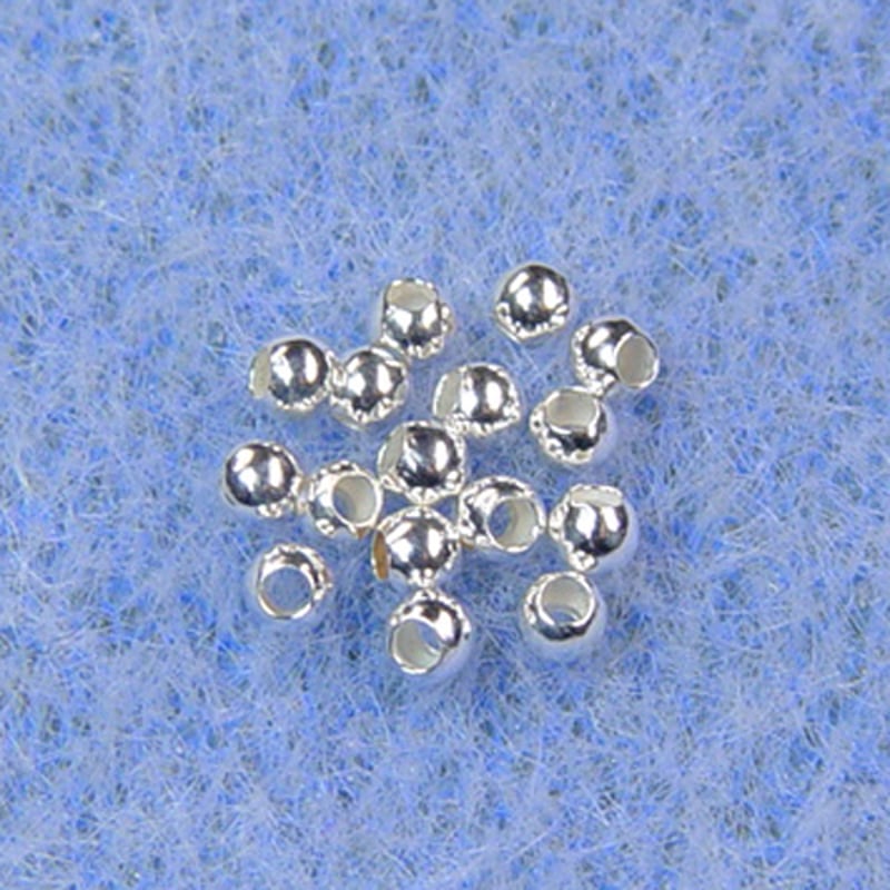 シルバー925 つぶし玉1.8mm【30個】 | beads lot