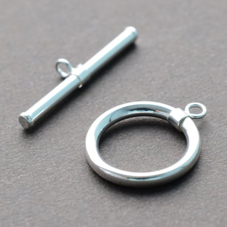 シルバー925 プレーンマンテル18mm【1セット】