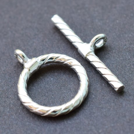 シルバー925  マンテルストライプ14.5mm【3セット】