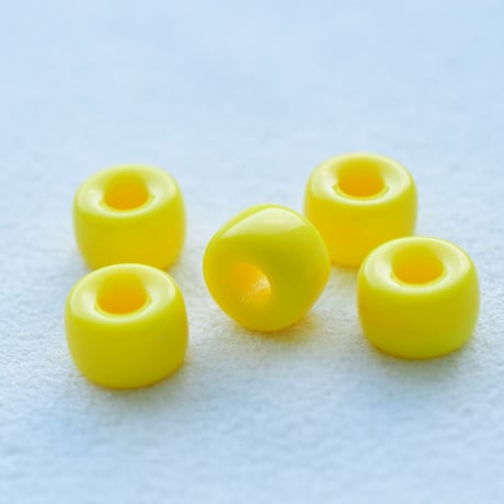 【全９色】チェコ製 ガラス  (大) ８×６mm オパックカラー(不透明)３０個