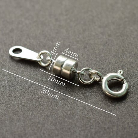シルバー925 マグネットクラスプ 1個 | ジョイントセット | アクセサリーパーツ