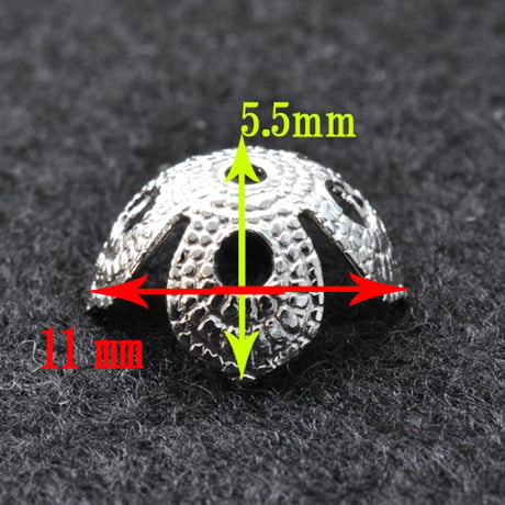 シルバー925 キャップ【11mm・10個】