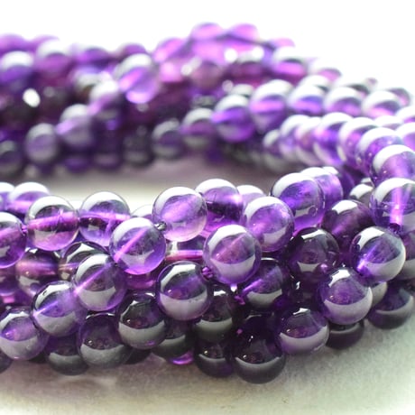 アメジスト 6mm (丸玉)