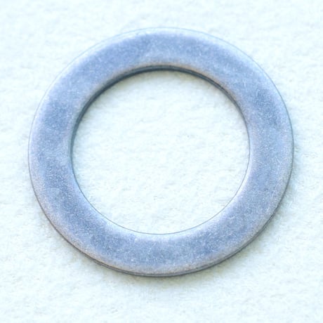 【全２色】メタルドーナツプレート21mm　(穴なし)・10個