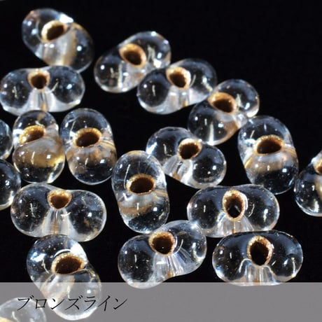 ファルファーレ(小) 50g/5g 【全10色】　チェコガラスビーズ