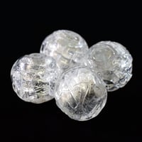 【ベネチアン】　ラ・ペルラ　シルバーフォイル　ラウンド　約14ｍｍ