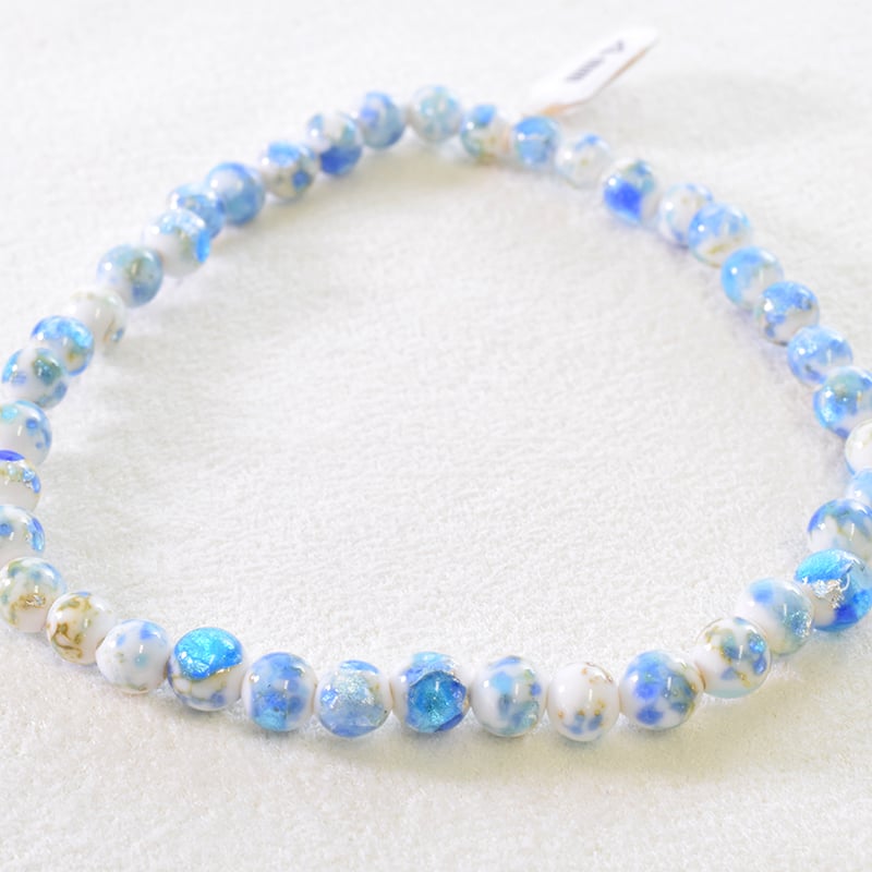 ホタルガラス（琉球ガラス）4mm | beads lot