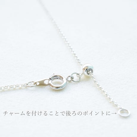 【全2色】スライドボール チェーンネックレス 60cm 3本セット