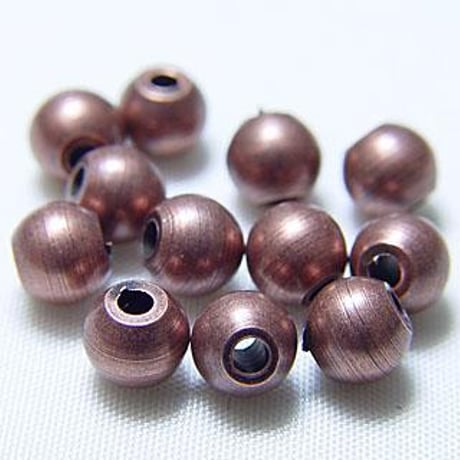 メタルビーズ ミニボール4.5mm【コパー・30個】