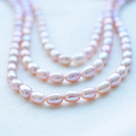 淡水パール  パープル タテライス  5～5.5mm