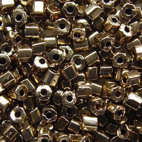 【全2色】2カットガラスビーズ　 プレミアムカラー　30g