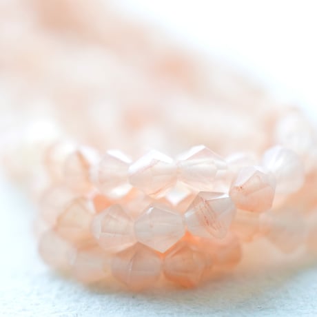 ナチュラル(ピーチ) アベンチュリン 4mm (スワロフスキーカット)