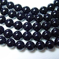 ブラックアゲート　10mm(丸玉)