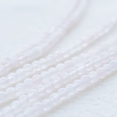 ローズクォーツ2.5mm(丸玉)