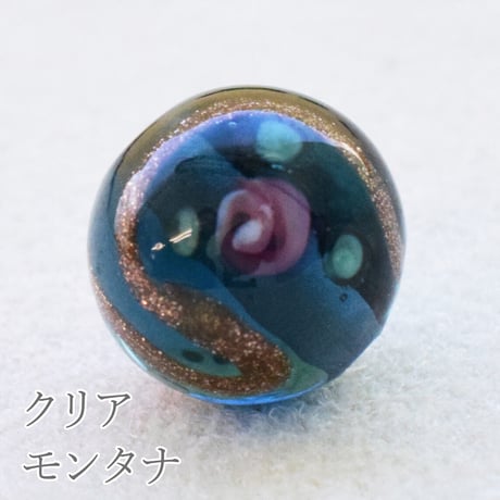 チェコ製 ガラスビーズルキノ【クリア】 １０mm ５個
