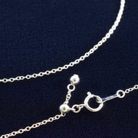K14GF チェーン スライドアジャスター 1.15mm幅 【45cm・1本】