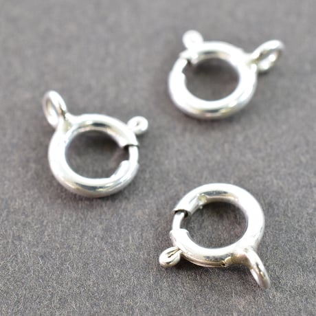 SILVER925　引き輪7mm　【6個】