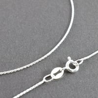 シルバー925 引き輪付 スネークチェーン 0.7mm幅 40cm