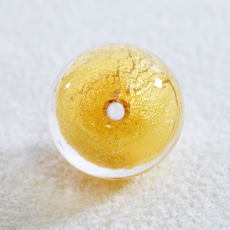 【ベネチアン】   ラウンド　 ゴールドフォイル 　約12mm