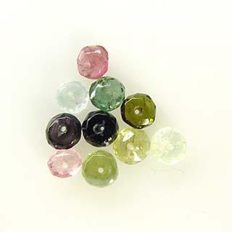 トルマリン　ボタンカット3.5～4.5mm【10個】