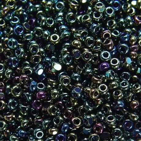 シャルロットビーズ　グリーンメタ【30g】