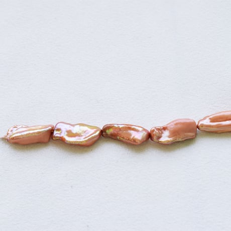 淡水パール  ケシ ブロンズ 17～25ｍｍ  10cm
