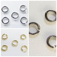 【全３色】丸カン4mm　10g
