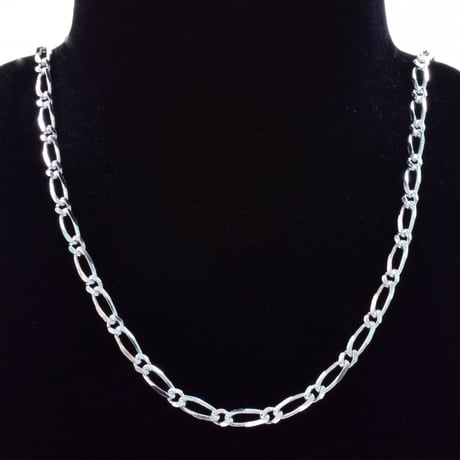 SILVER925　ビッグフィガロチェーンネックレス【50㎝】