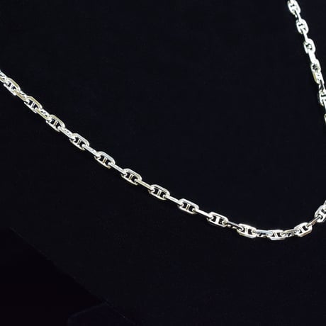 SILVER925　ロロマリーナチェーンネックレス (ワイド)【50㎝】