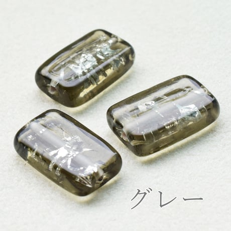 【全５色】チェコ製 ラ・メール １７×１１mm　２個