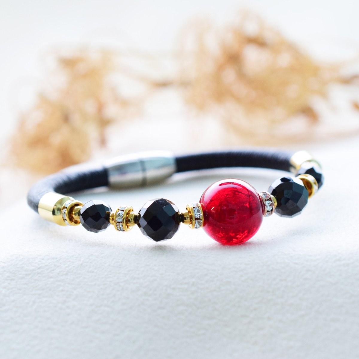 ベネチアンガラスブレスレット【キット】 1セット | beads lot