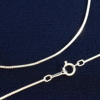 K14GF　ボックスチェーン　0.85mm幅　50㎝　【1本】