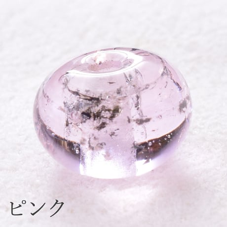 メテオグラス（隕石ガラスビーズ)  10mm　楕円型